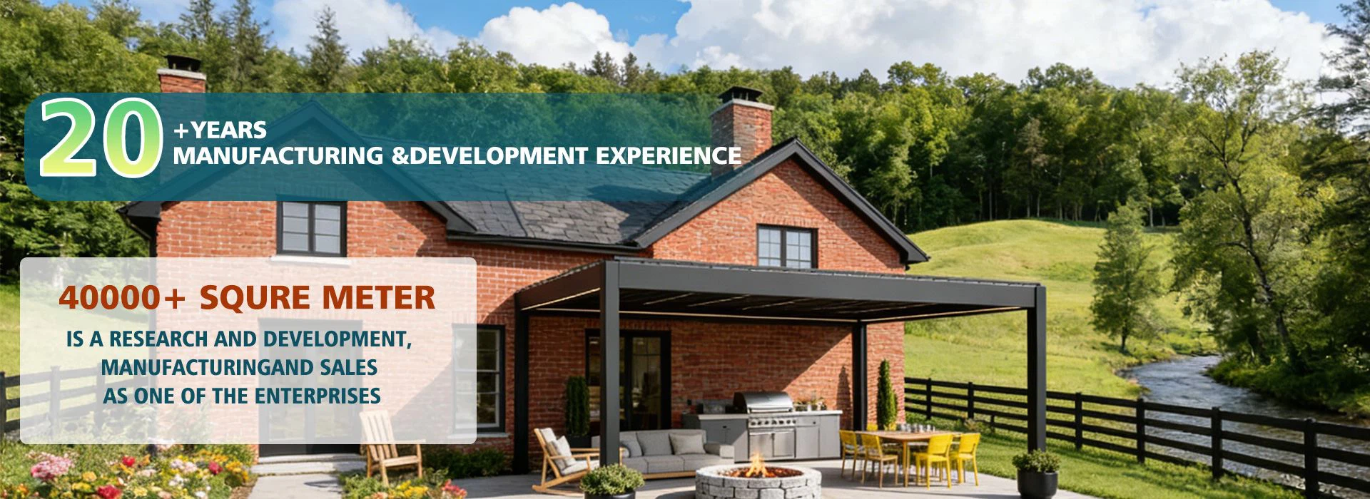 pergola aluminium outdoor